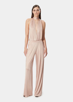 LENNOX JUMPSUIT SATIN OPAL