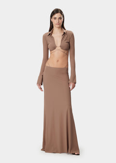 LUNA SKIRT DESERT TAN