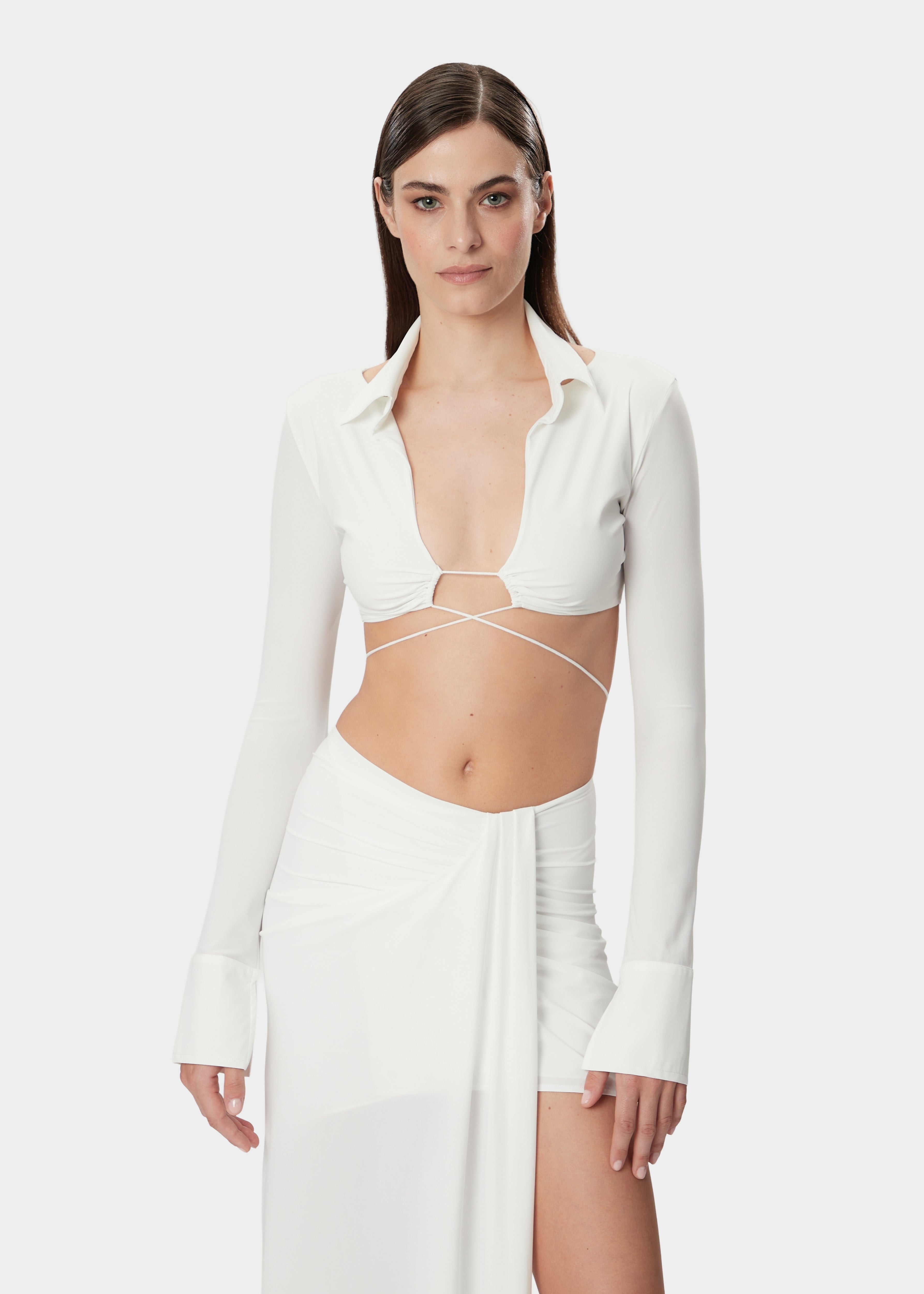 LYNN TOP OFF WHITE