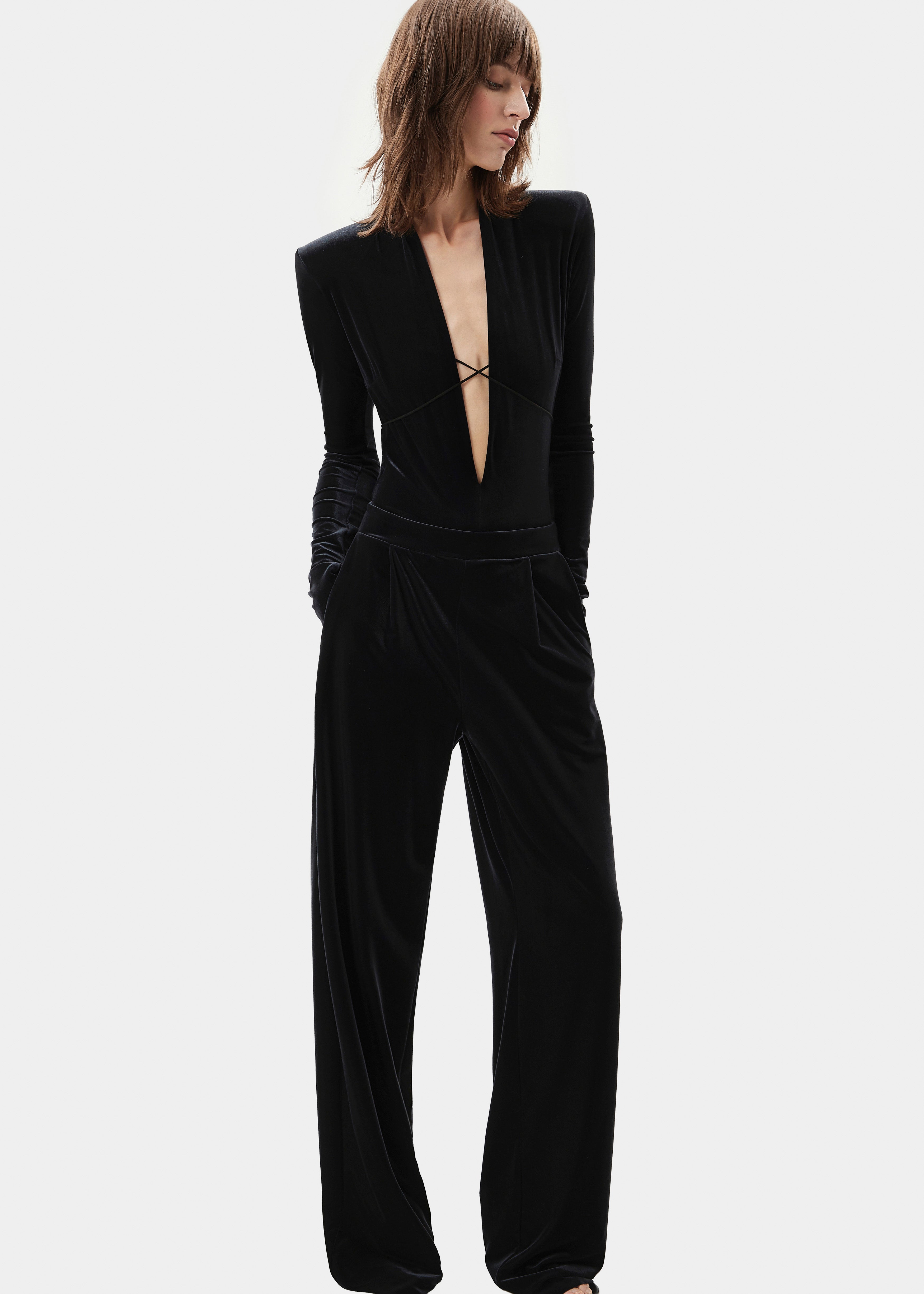 MARTIN VELVET JET BLACK