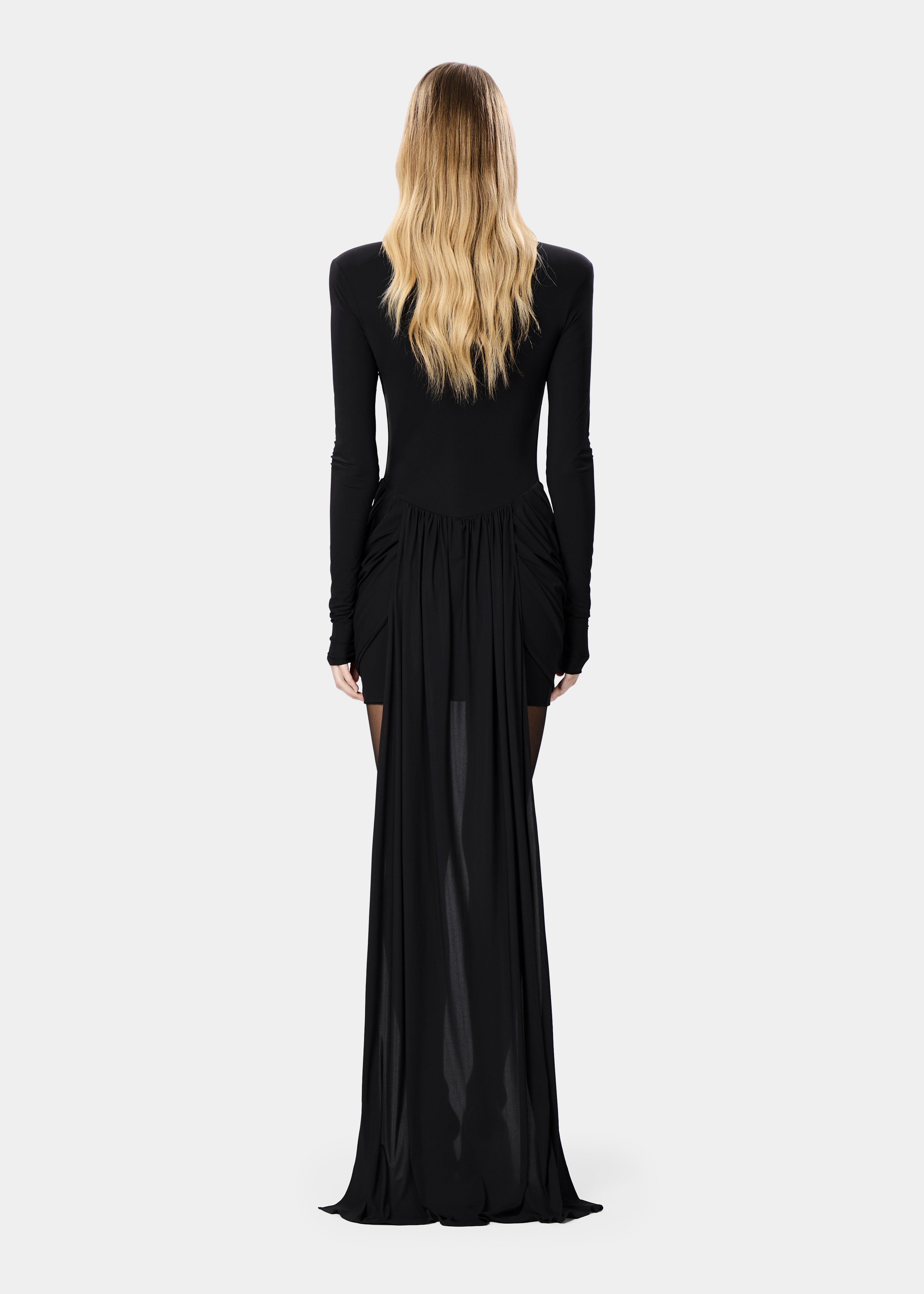 NICOLA DRESS DEEP BLACK