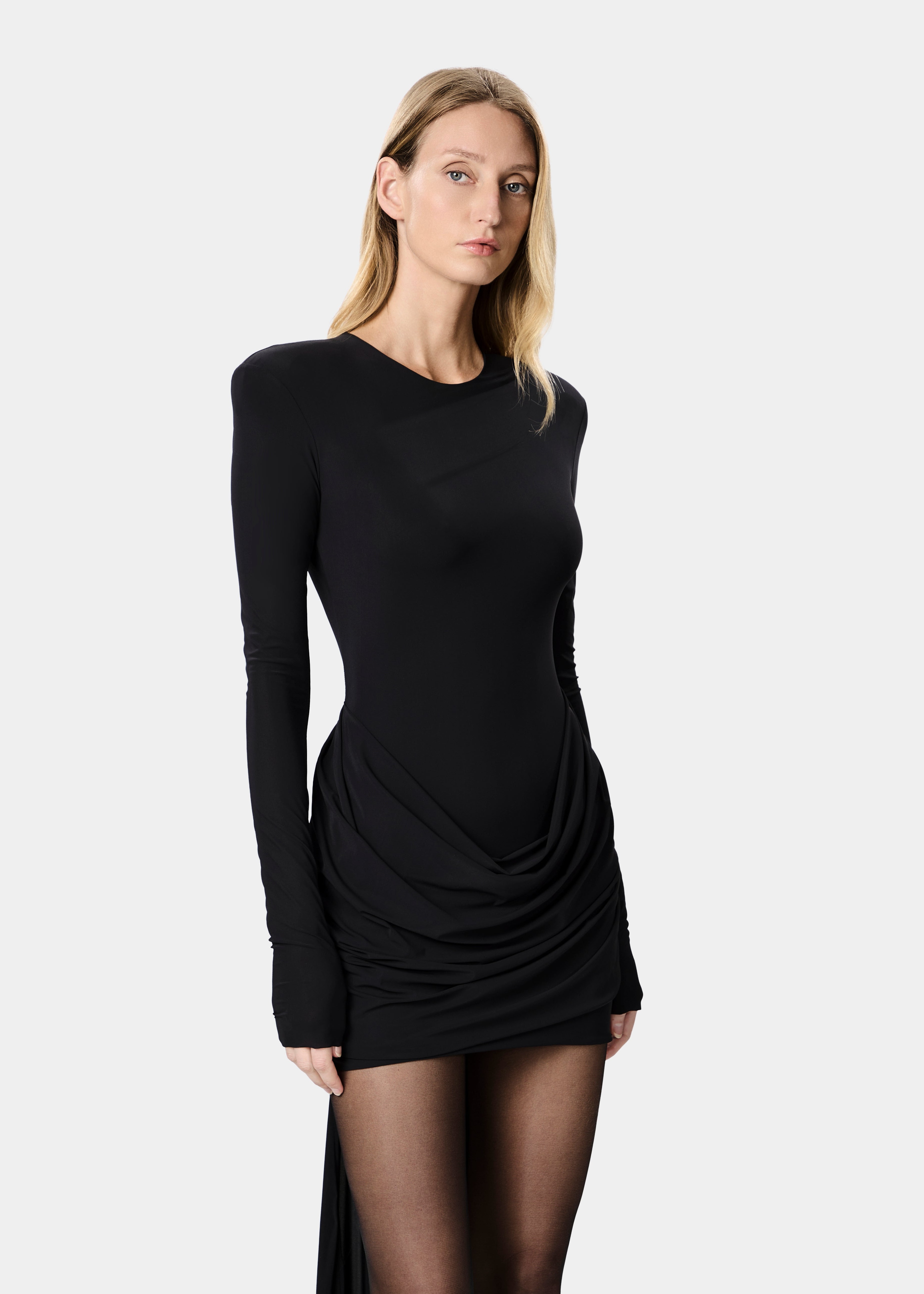 NICOLA DRESS DEEP BLACK