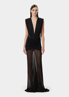 NIKITA BODYSUIT DEEP BLACK
