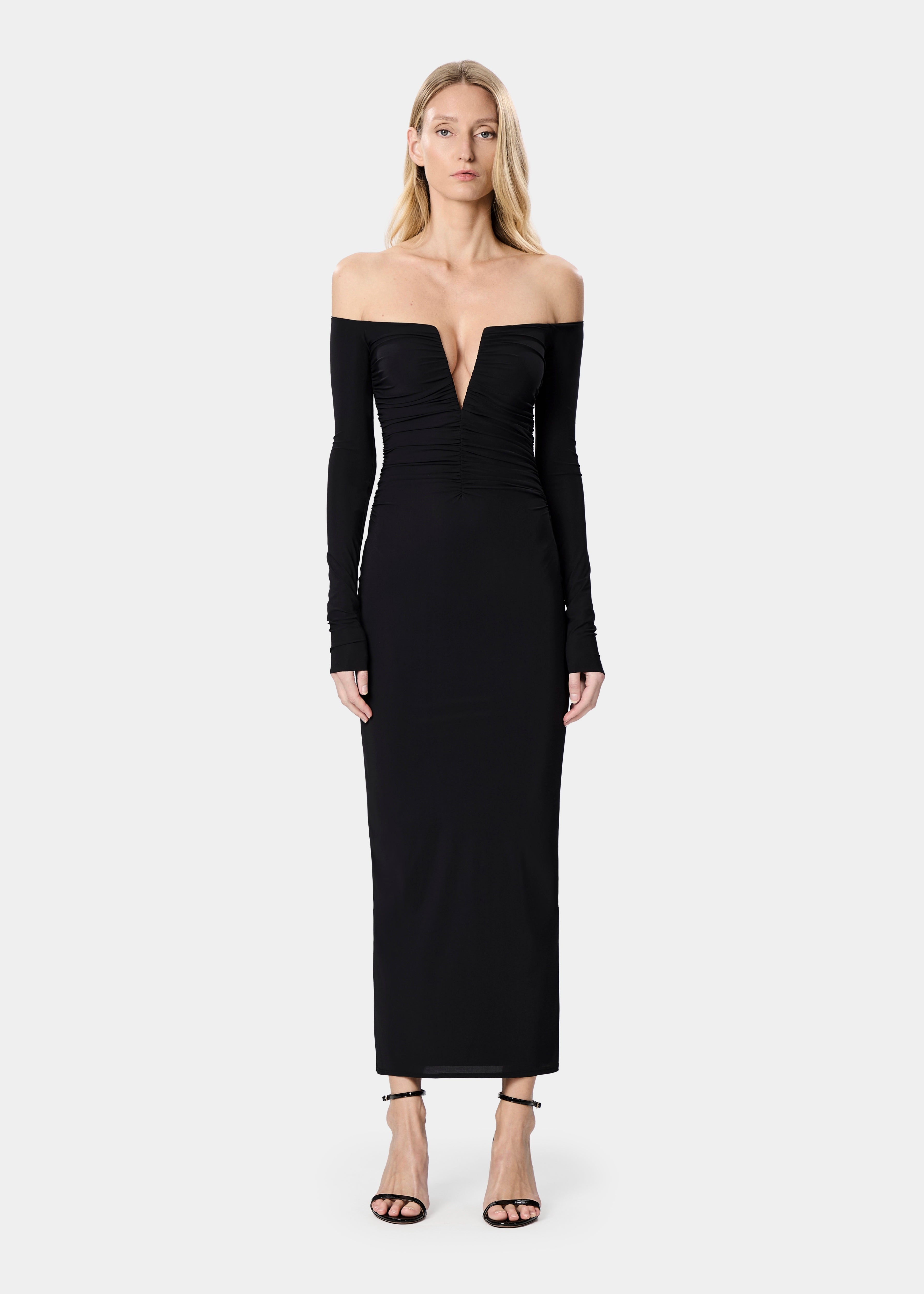 NOEMI DRESS DEEP BLACK