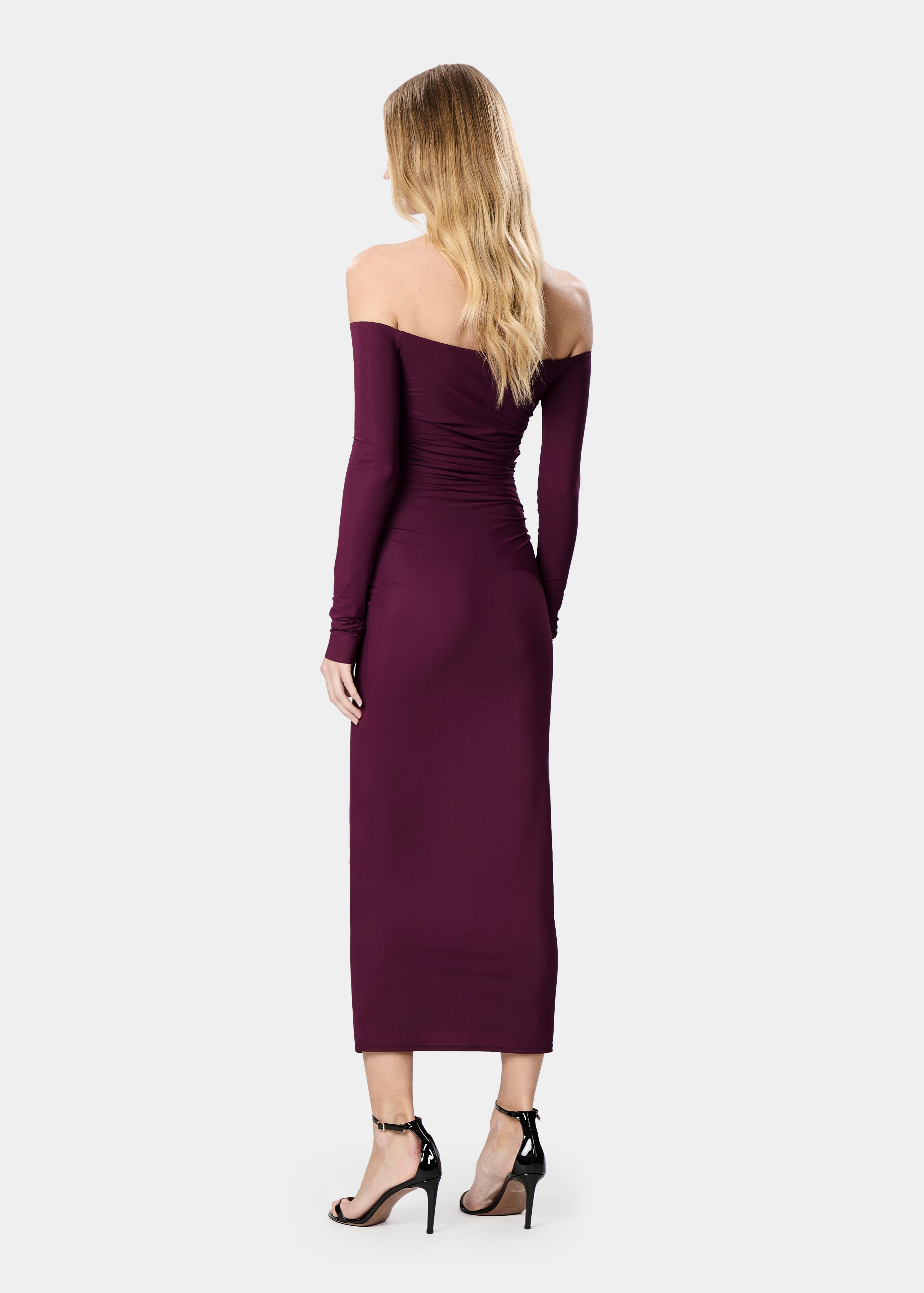 NOEMI DRESS MAROON