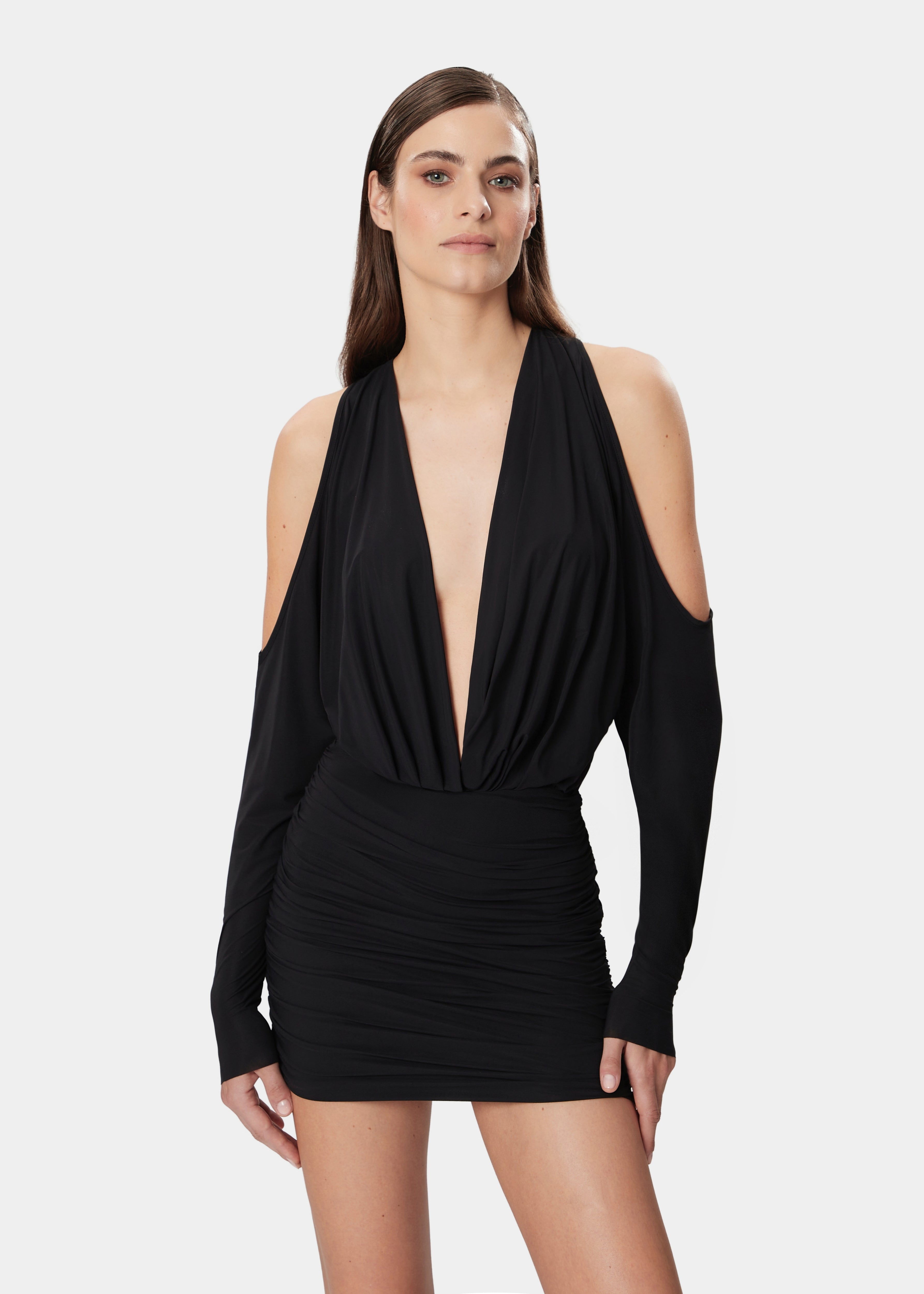 OLIVIA DRESS DEEP BLACK