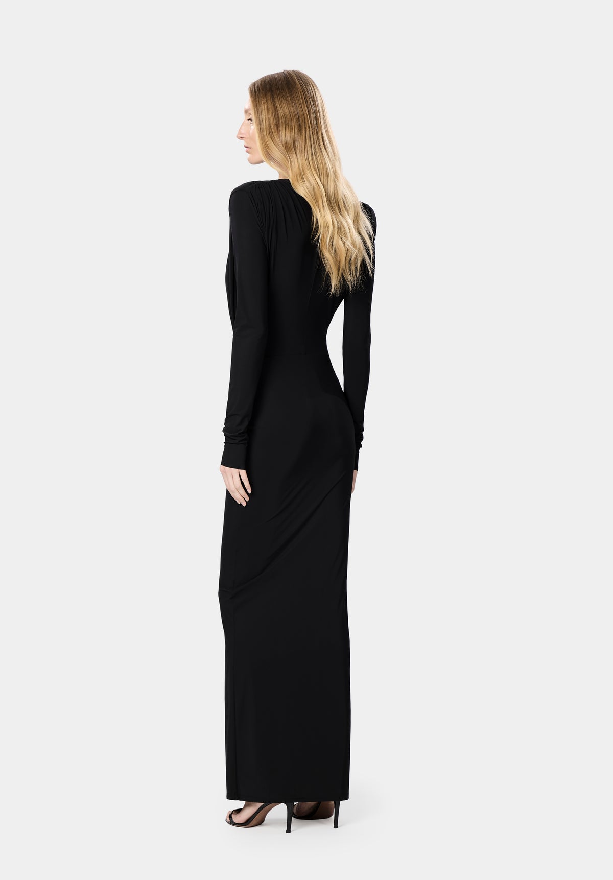 RASHA DRESS DEEP BLACK