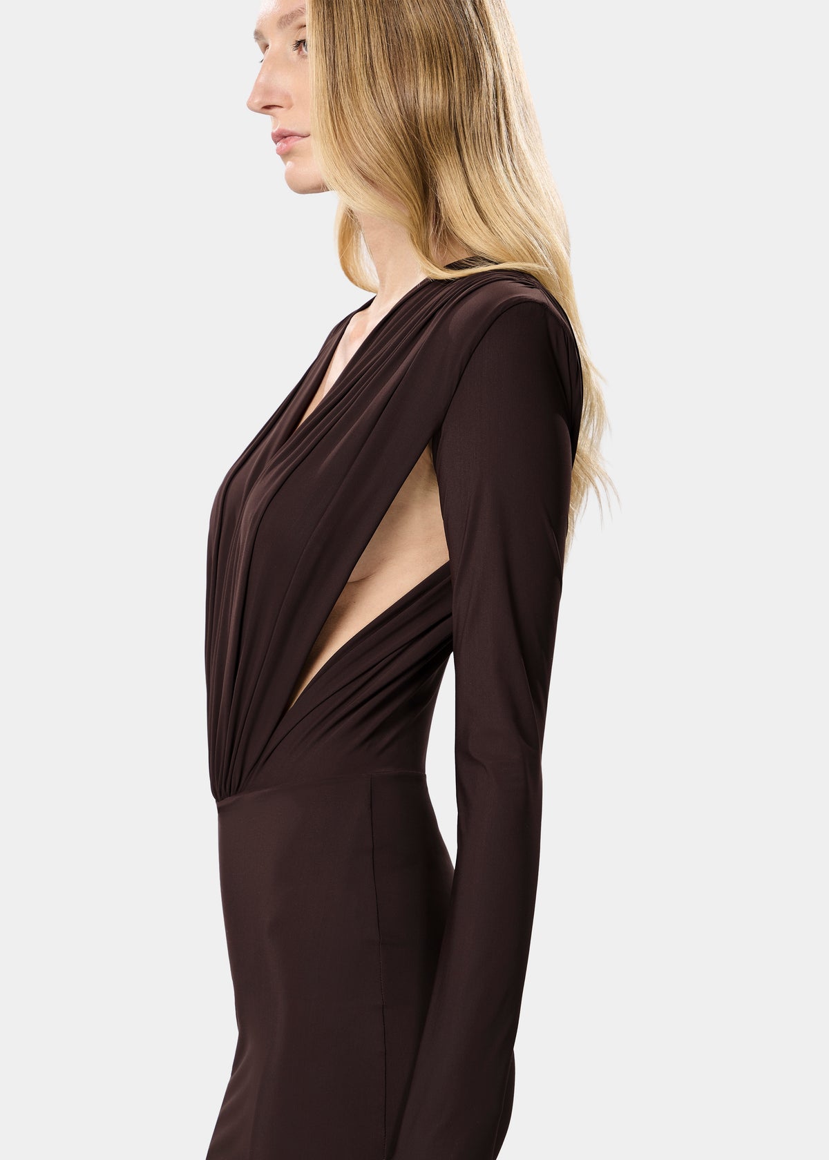 RASHA DRESS MOKA