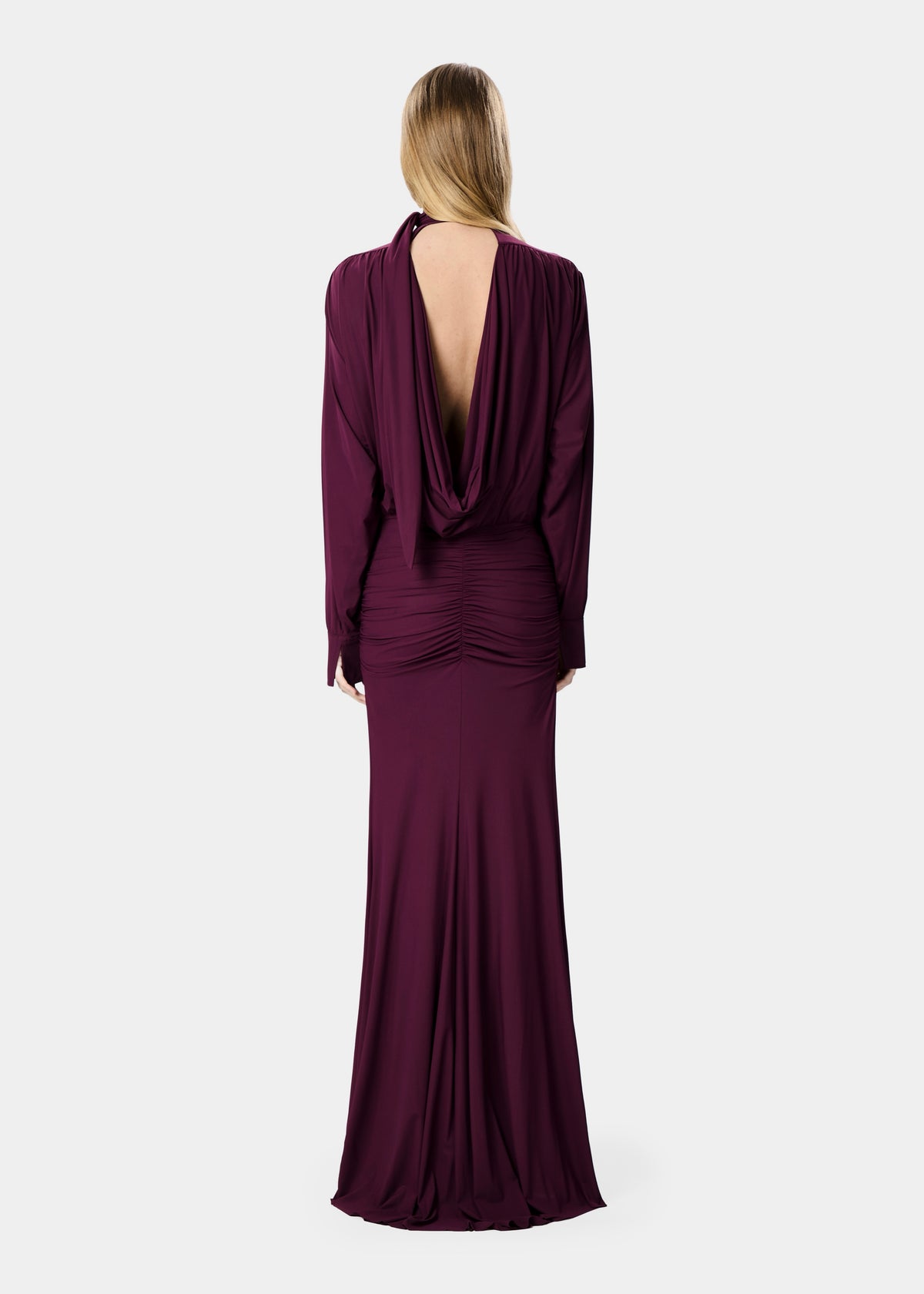 RIHANNA DRESS MAROON