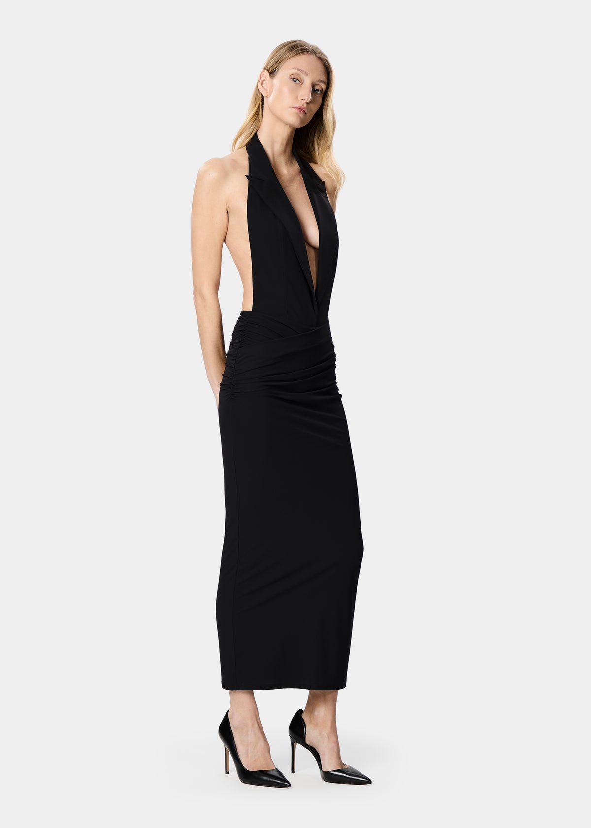 ROXANE DRESS DEEP BLACK