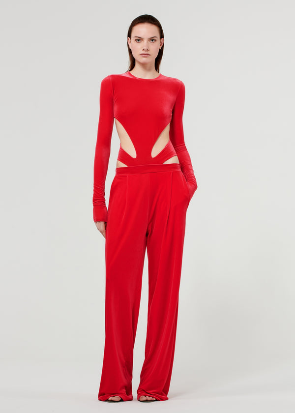 TORY LAQUER RED
