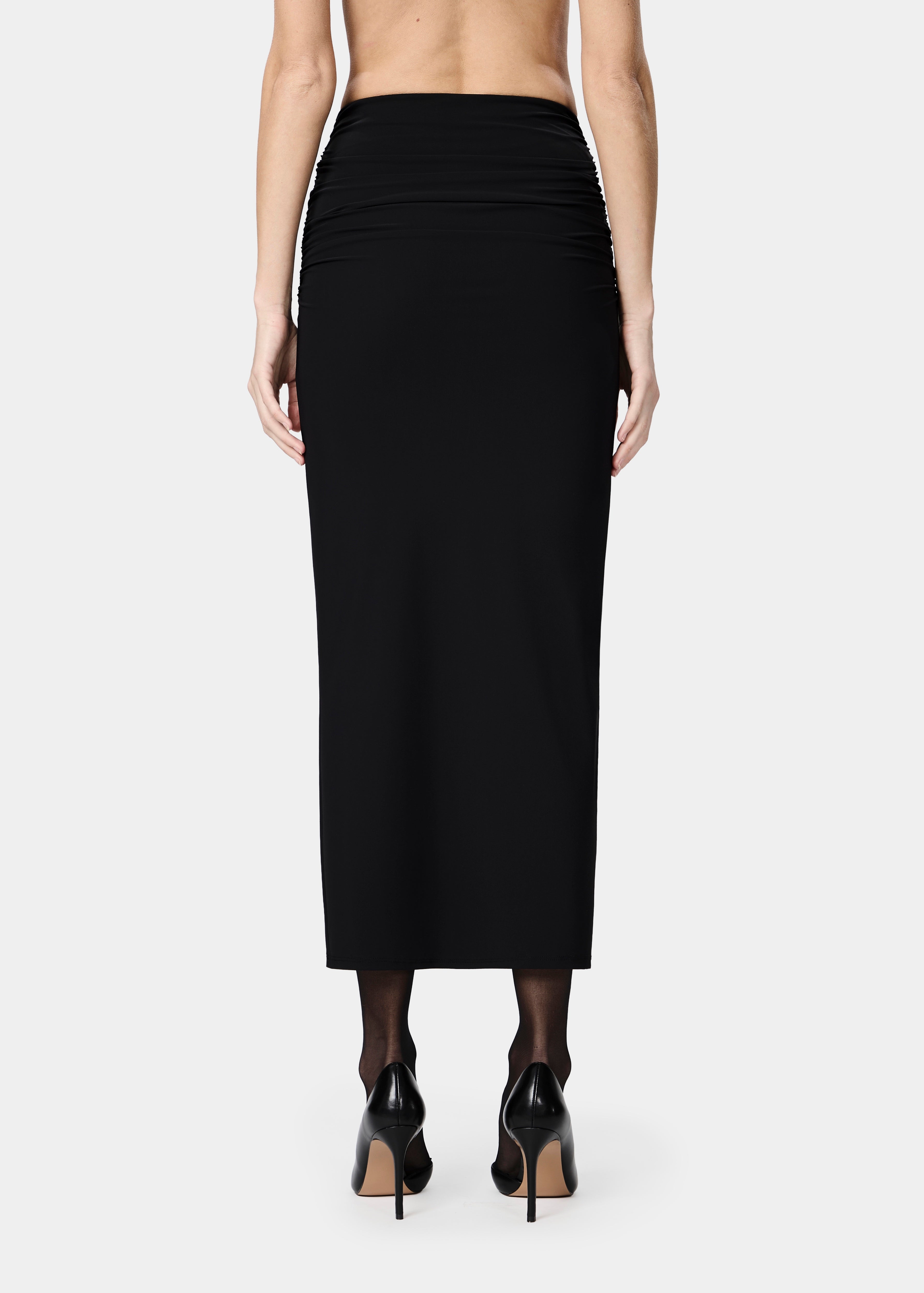VIKY SKIRT DEEP BLACK
