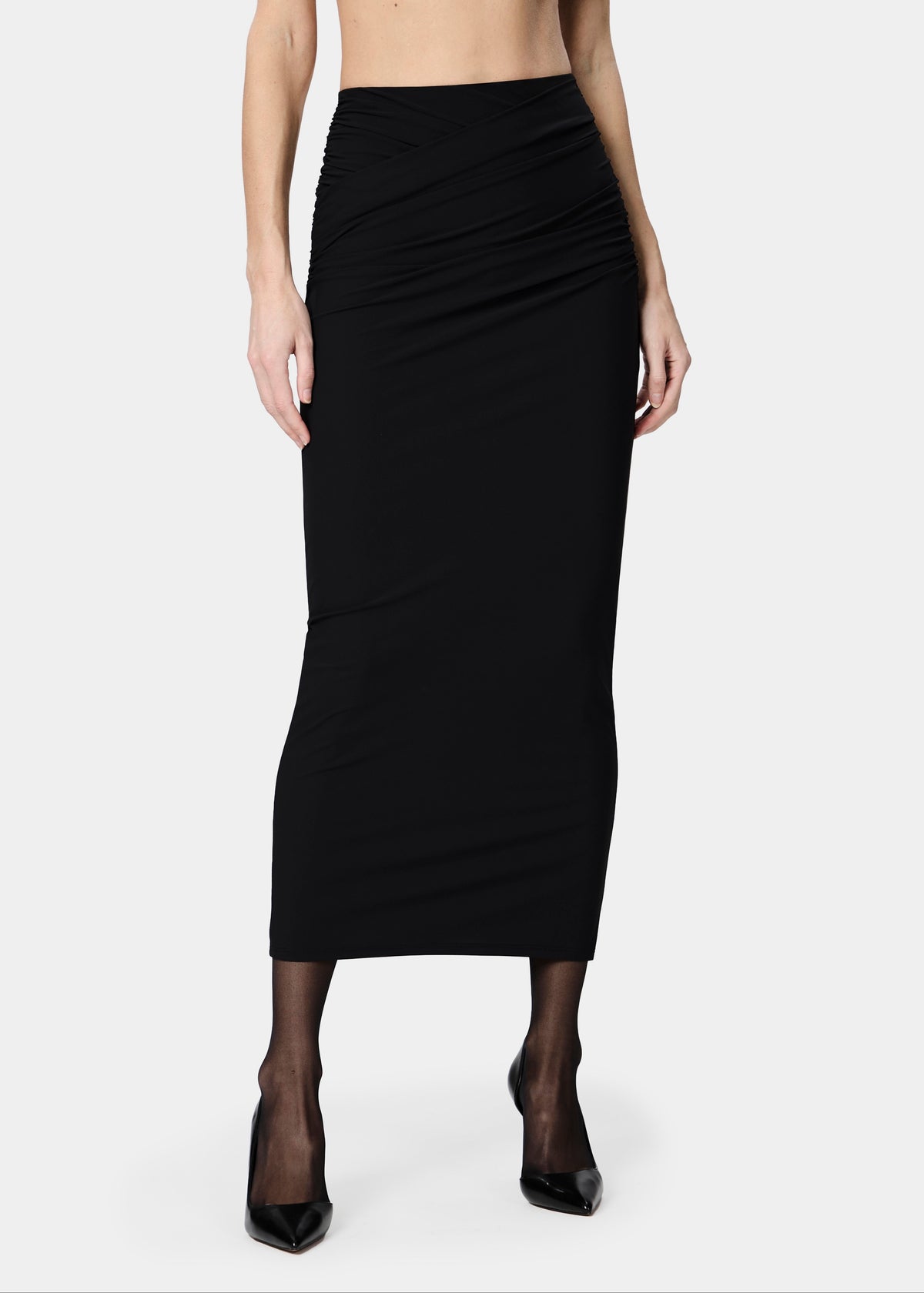 VIKY SKIRT DEEP BLACK