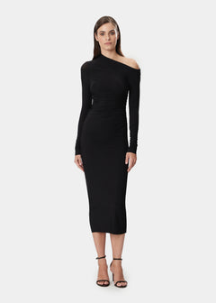 YARA DRESS DEEP BLACK