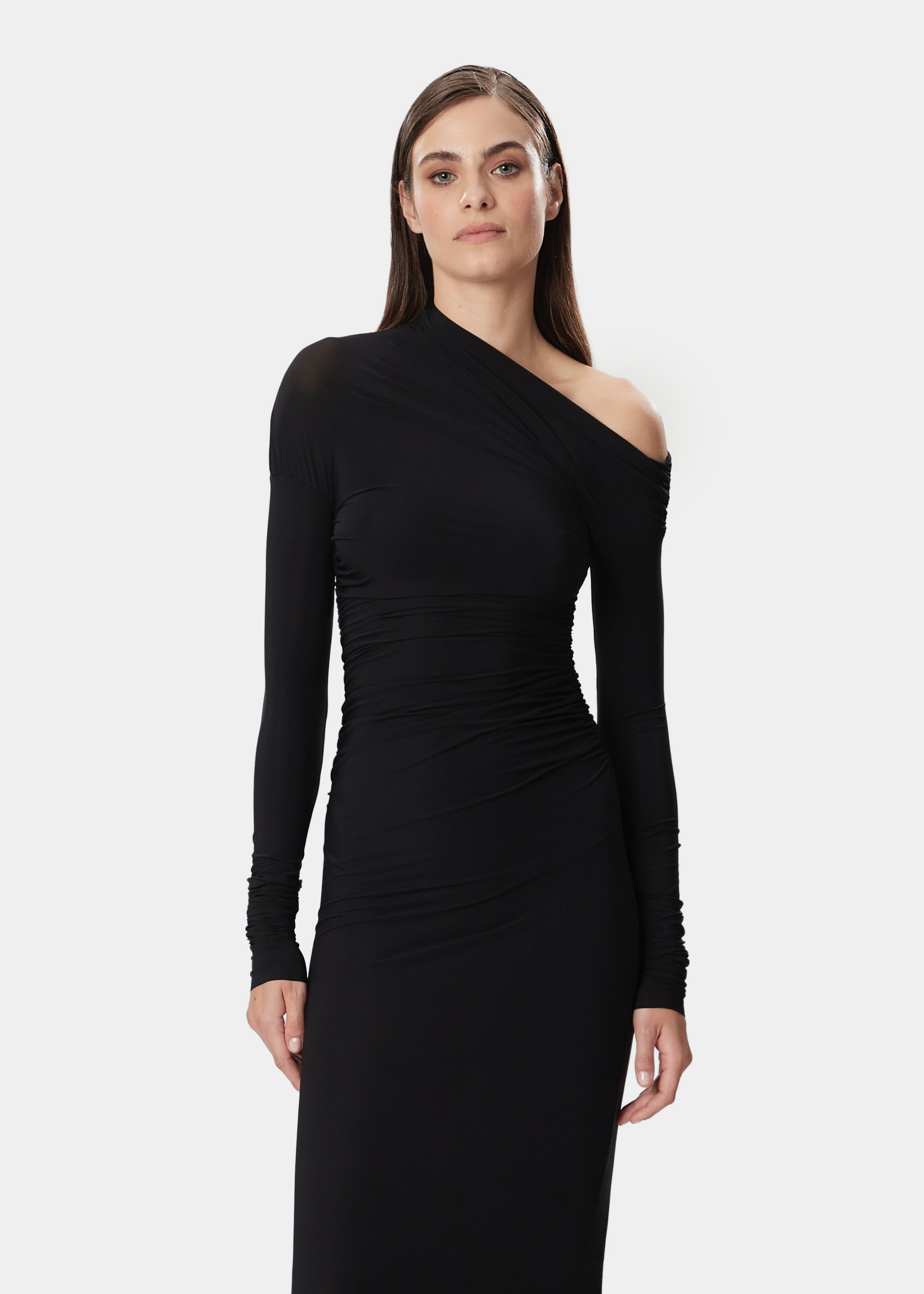 YARA DRESS DEEP BLACK