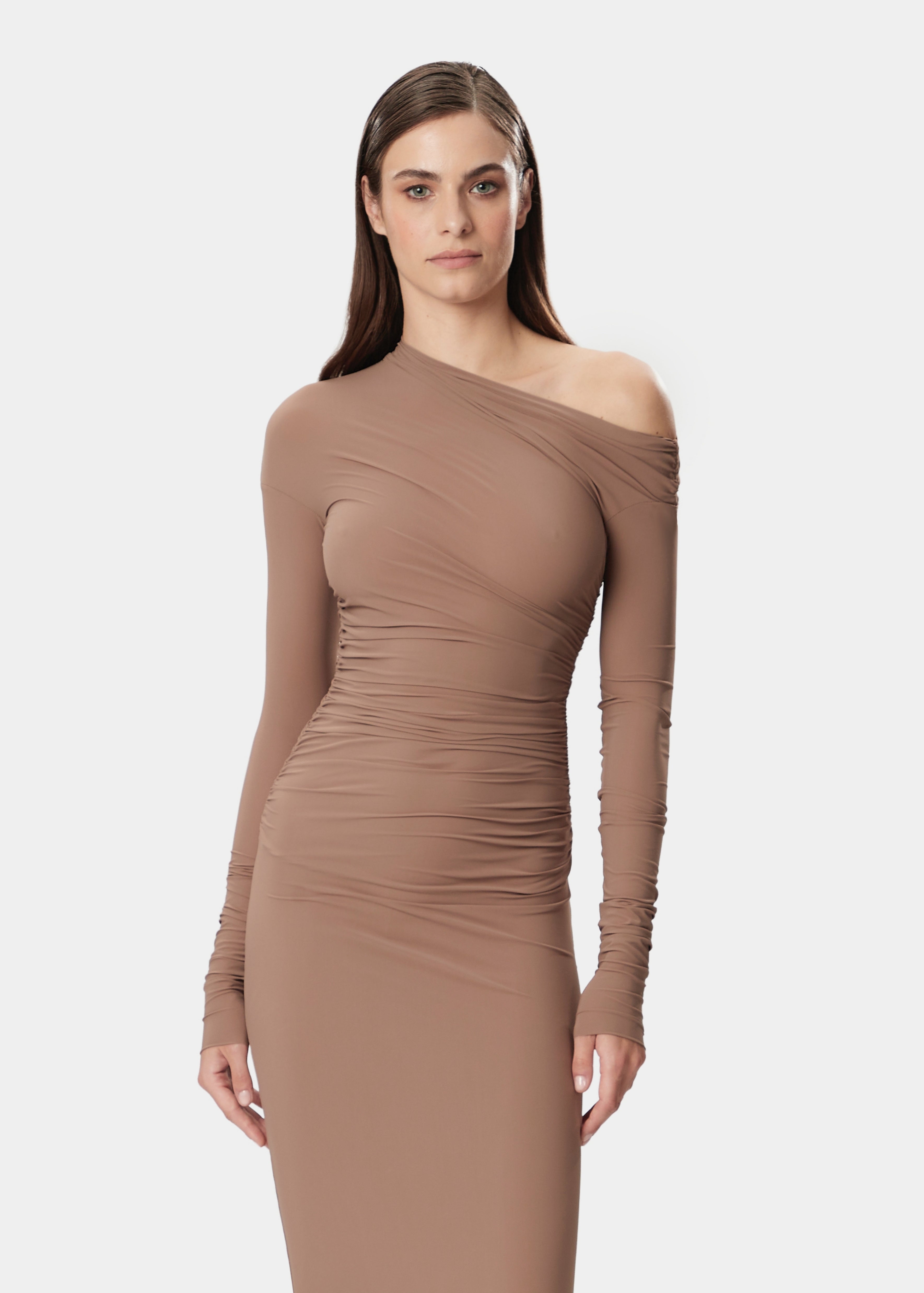 YARA DRESS DESERT TAN